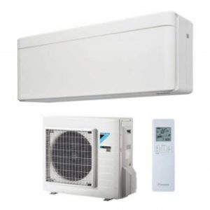 Daikin Stylish fehér FTXA25AW+RXA25A inverteres split klíma 2,5 kW