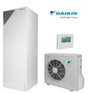 Daikin Altherma ERLQ006CV3 / EHVH08S18CB3V  hőszivattyú 180 L HMV-tároló Fűtés 6 kW