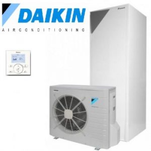 Daikin Altherma ERLQ011CV3 / EHVH11S18CB3V  hőszivattyú 180 L HMV-tároló Fűtés 11 kW