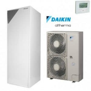 Daikin Altherma ERLQ014CW1 / EHVX16S26CB9W  260 liter HMV-tároló fűtő-hűtő 14 kW