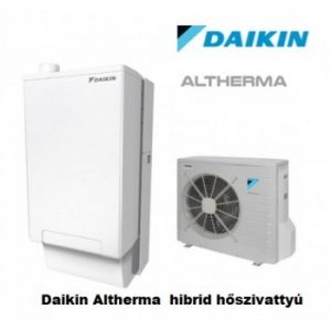 Daikin EVLQ08CV3/EHYHBX08AV3 hibrid hőszivattyú fűtő-hűtő, 8 kW